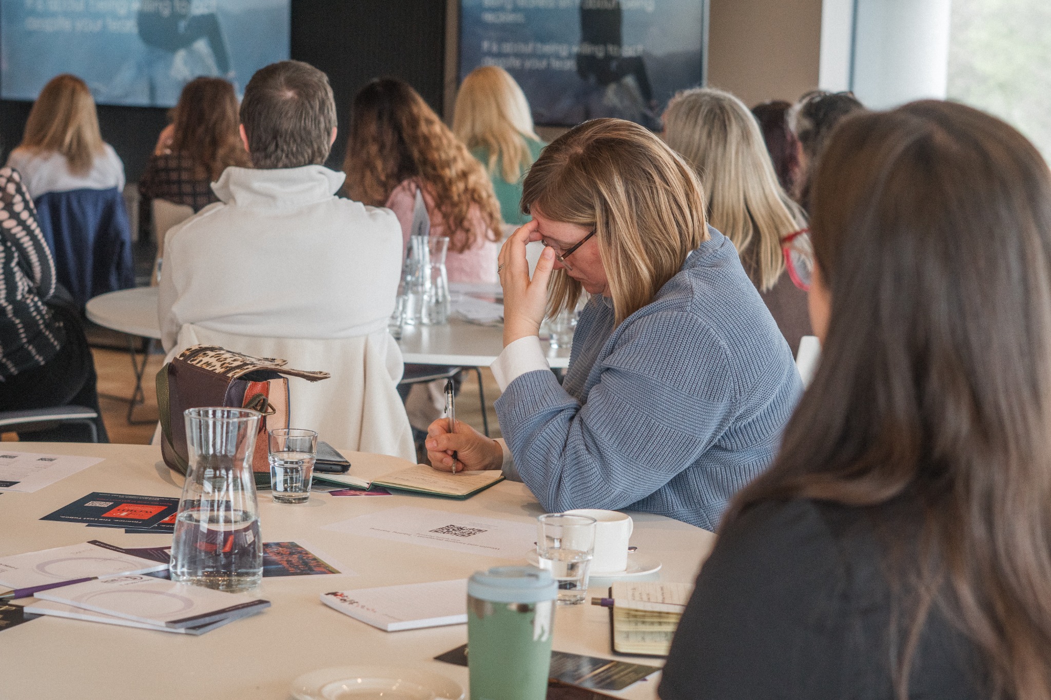 Women in conversation at a Wealth Reimagined event